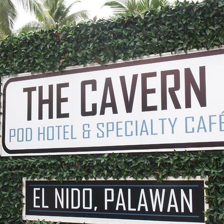 The Cavern Pod Hotel & Specialty Cafe El Nido Exterior photo