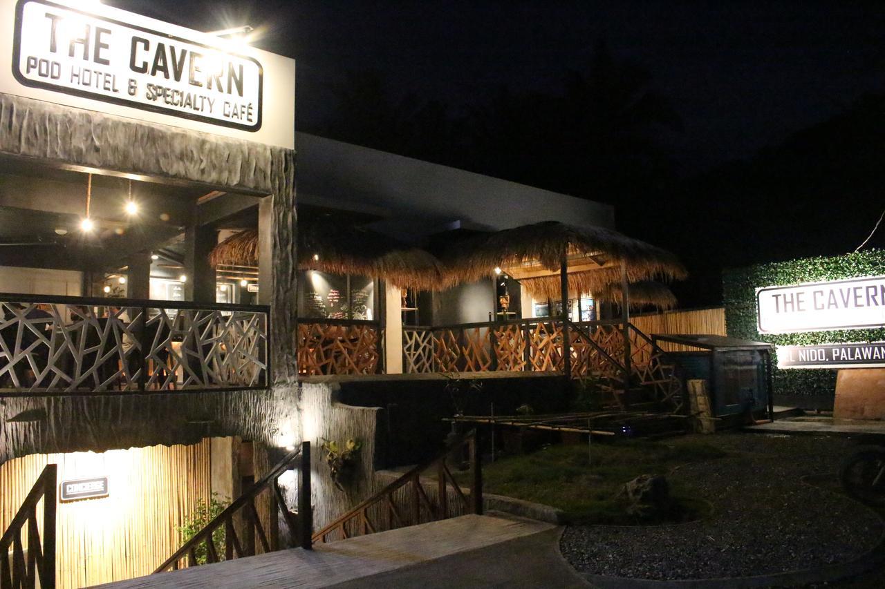 The Cavern Pod Hotel & Specialty Cafe El Nido Exterior photo